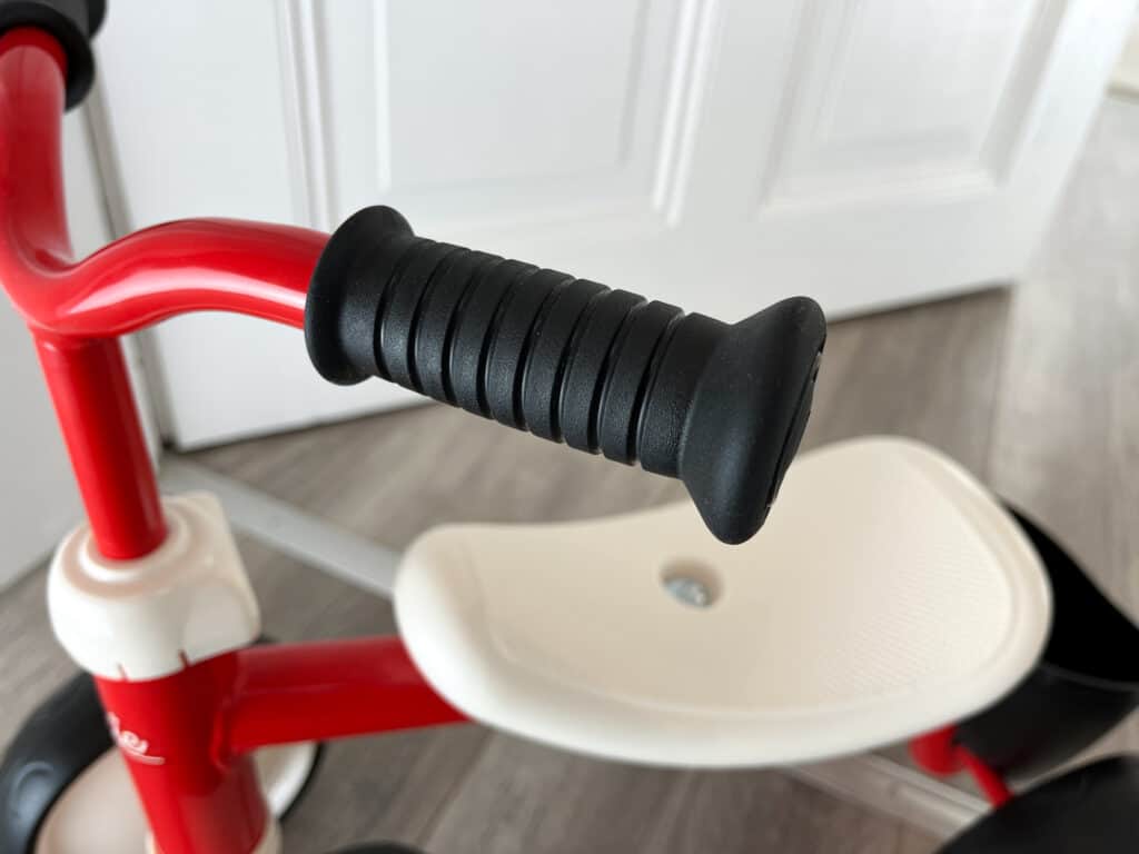 Nahaufnahme des Lenkers