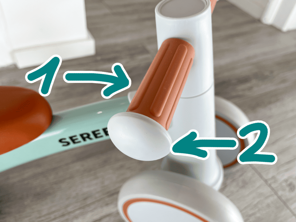 SEREED Lenker mit Griff und Abrutschschutz