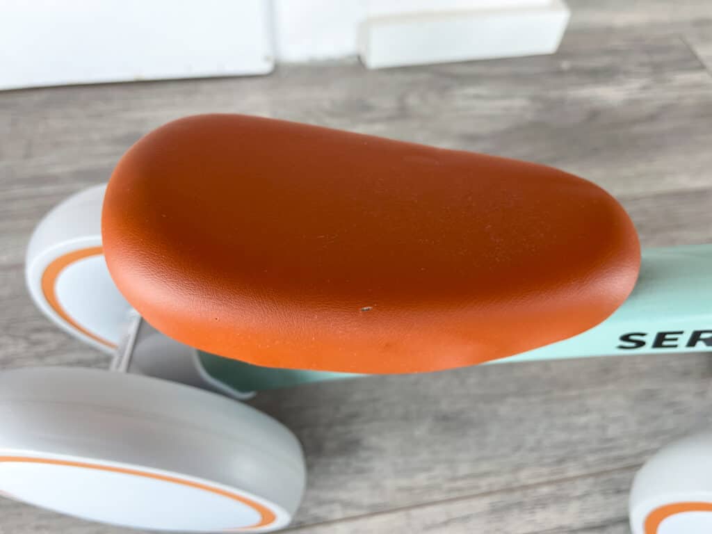 Nahaufnahme des SEREED Laufrad Sattels