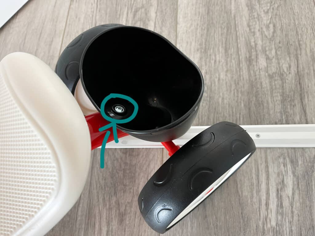 Smoby Rookie Hinterachse mit Korb