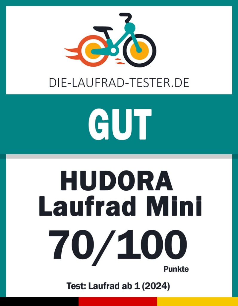 HUDORA Laufrad-Mini Test-Zertifikat 2024